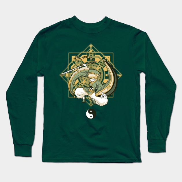 Clow Reed Hunter Long Sleeve T-Shirt by SquidStudio